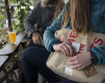 Upcycled Messenger Bag
