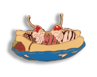Ice Cream Sundae Pin