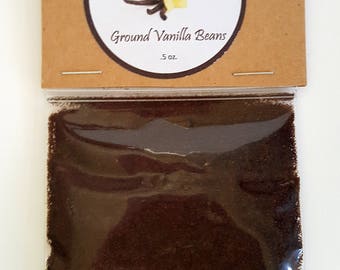 Premium Ground Madagascar Vanilla Beans