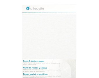 Silhouette America Score & Emboss Paper 10 - 5 x 7 Sheets