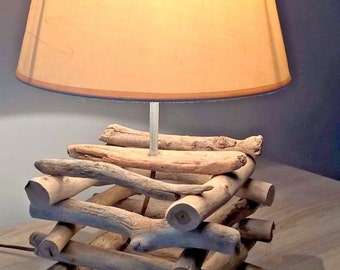 Industrial StyleLamp - Driftwood Lamp - Handmade Lamp
