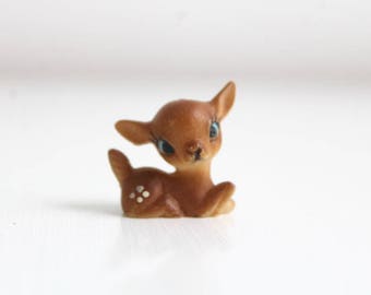 Deer Figurine, Miniature Deer, Terrarium Deer, Deer, Plastic Deer, Fairy Garden Deer, Tiny Deer, Miniature Fawn, Fawn Figurine, Plastic Fawn