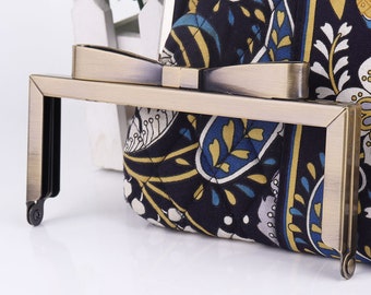 Purse Frame with butterfly shape opennign decoration 14*5cm Kiss lock frame, Cosmetic bag, Toiletry bag,