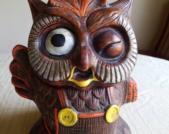 Owl Cookie Jar by California Originals