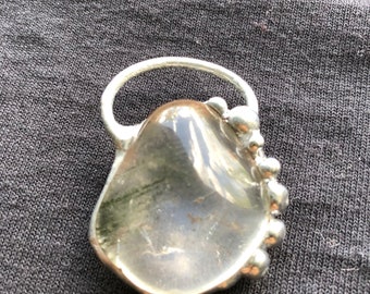 Chlorite Quartz Pendant
