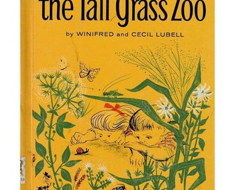 The Tall Grass Zoo, childrens insect book, childrens bug book, backyard bugs, childrens nature book, preschool science, backyard animals