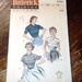 Butterick Printed Pattern ~ Butterick 6984 ~ Size 14 Bust 32 ~ 1950s Casual Blouse Dropped Shoulder Yoke ~ Mad Men Style