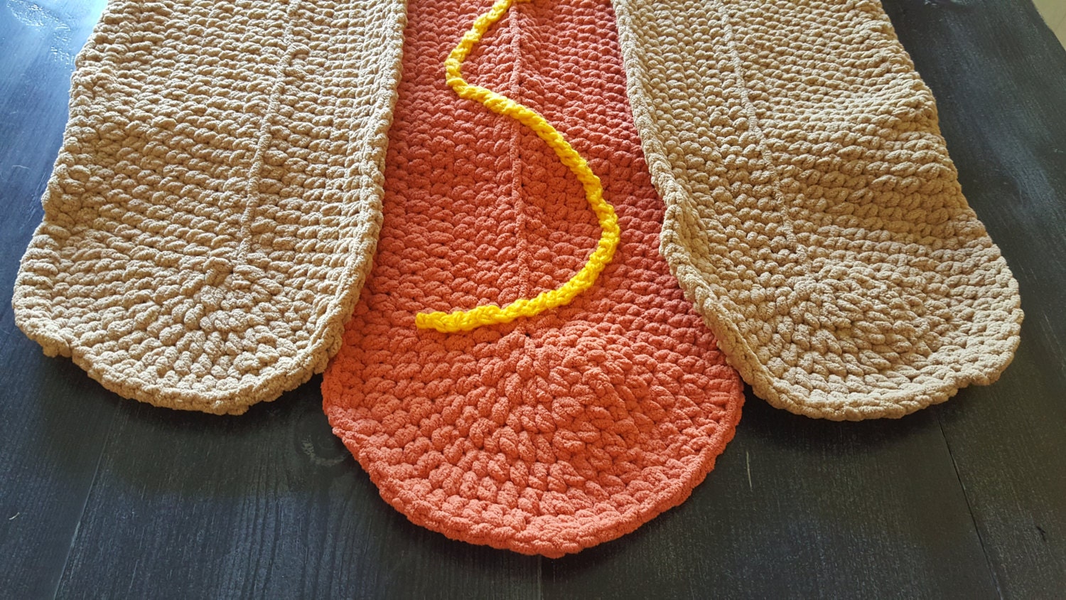 Hot Dog Cocoon Throw Blanket
