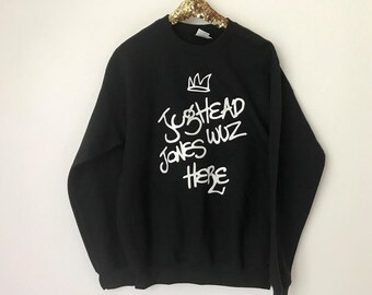 Jughead Jones wuz here Crewneck Sweatshirt, Riverdale Sweater, Jughead Crewneck, Riverdale, Tv Shows, Juggie Sweatshirt