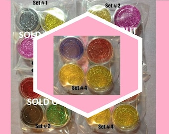 Very Fine Glitter, Set of 4, Your Choice, Crafts, Cards, Scrapbook