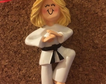Karate Personalized Ornament