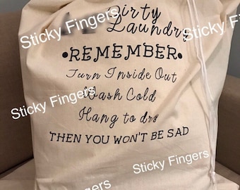 XL Custom Laundry Bag