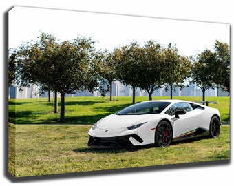 LAMBORGHINI HURACAN performante Canvas/Poster Wall Art Pin Up HD Gallery Wrap Room Decor Home Decor Wall Decor