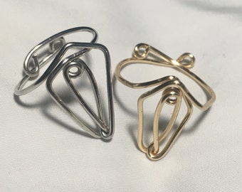 Wire Vagina Ring - Feminist Jewelry - Vulva Ring