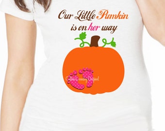 mommy's little pumpkin maternity shirt