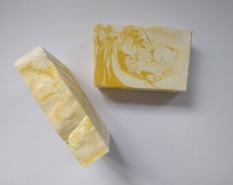 Lemon Neroli: Bar Soap, Cold Process Soap, Vegan Soap