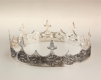 Medieval Silver Crown, Royal Highness Crown