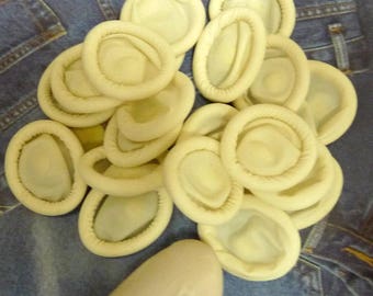 25 protects fingers lot new coiled finger cots for protection of handicrafts