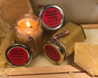 6oz Apple Cider Beeswax Candle