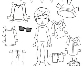 Resource image with paper doll clothing printable Revered image within paper doll clothing printable