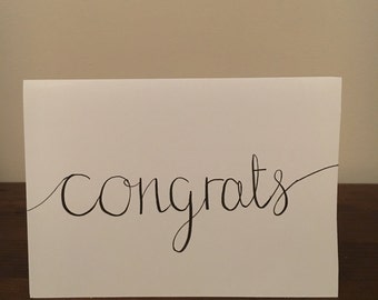Personalised Congratulations card