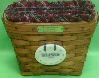 1993 Longaberger Edition Dresden Basket