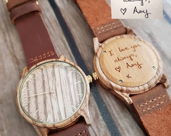 mens wooden watch, engraved mens wooden watch, wood watch, mens watch, mens wooden watch, personalized mens wooden watch, father's day gift