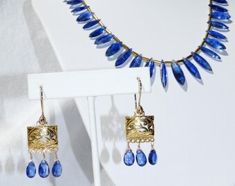 FABULOUS KYANITE EARRINGS