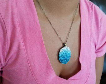 Ocean Blue Ombre Necklace