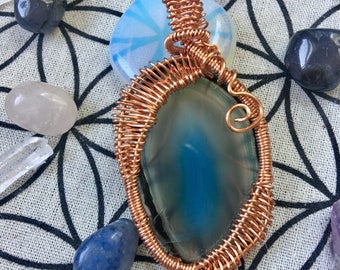 Agate Protection Pendant