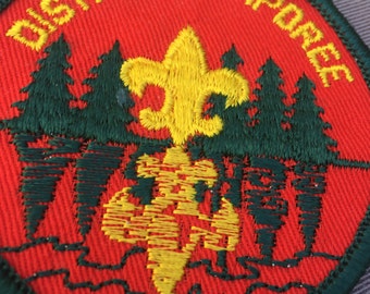 1972 Boy Scouts of America District Camporee - Sam Houston Council Boy Scout Patches