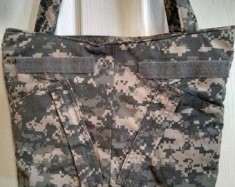 U S Army ACU Tote Bag