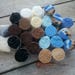 LATCH HOOK RUG~Yarn Replacement Supply ~ Yarn Pieces ~ Replacement Latch Cut Yarn ~ Rug Hooking~Yarn Roll Rug Hook Tool Fox Yarn J.&P. Coat