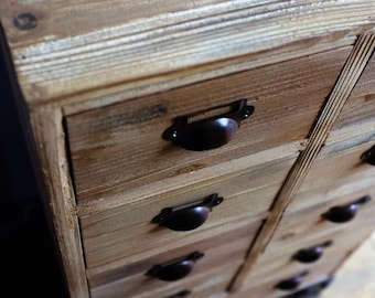 Apothecary Cabinet - Small Chest Drawers - Vintage Style