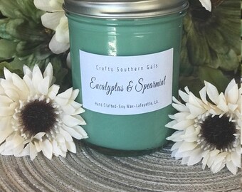 Eucalyptus & Spearmint Candle