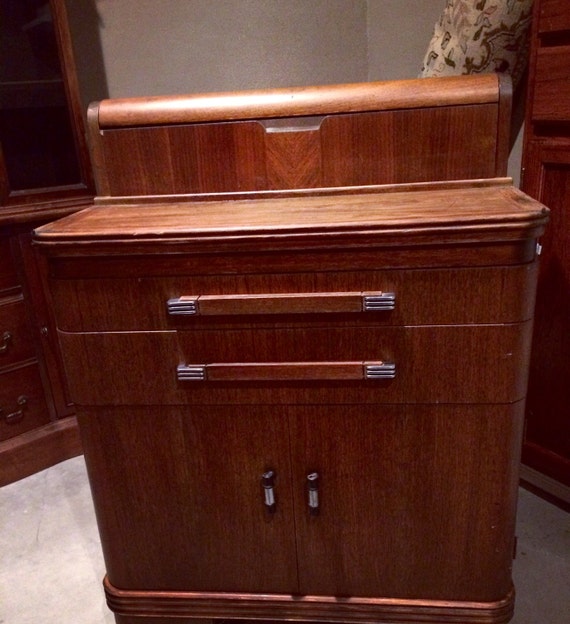 Hamilton Dental / Medical Art Deco Wood