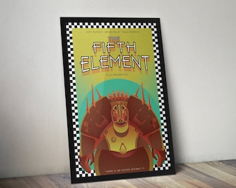 The Fifth Element Movie Poster Print