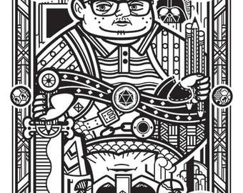 Board Game Bookplates - RPG Dreamer