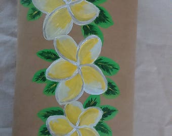 Wallet, Frangipani design