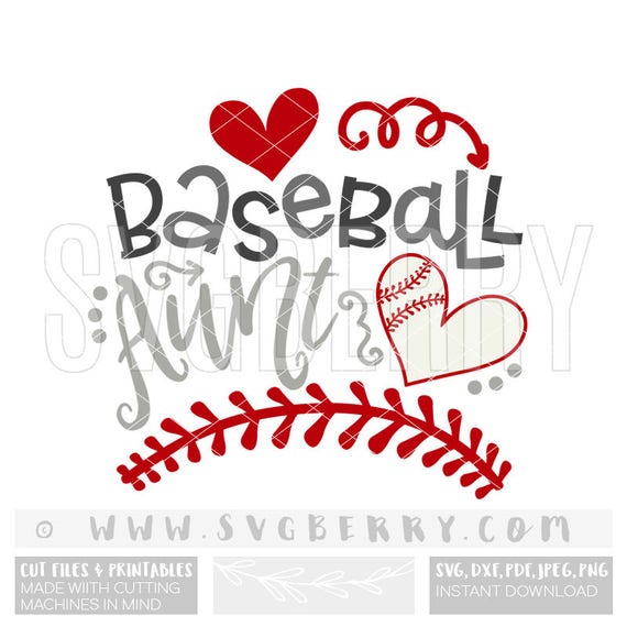 Download Baseball Aunt SVG Baseball Auntie / Baseball Aunt Shirt