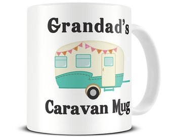 Grandad Mug - Grandpa Gift Mug - Grandad Gifts - Grandad's Caravan Mug - Grandfather Gift - MG445