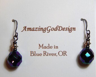 Multi-color Metallic Earrings
