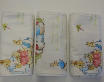Beatrix Potter Peter Rabbit Burp Cloths - Set of 3
