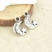 Moon charms, 10 pcs charms, Stars charms, Tibetan silver charms, Alloy charms, Metal charms, Jewelry findings, Cheap, 21 mm x 14 mm, A106