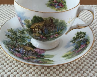 Royal Vale teacup and saucer