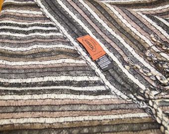 Vintage Missoni Wool Blend Long Scarf