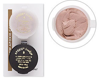 KIT includes: 46 g PINK Apoxie Sculpt & 25 Snap Bases - DIY, Snap Jewelry, Aves, Apoxie Sculpt, Clay Snaps, Found Objects, Steampunk