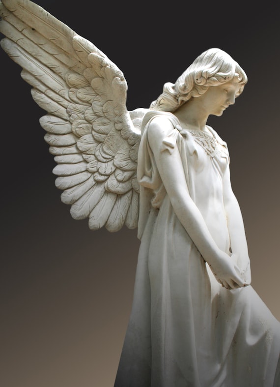 Angel Series (5 x 7 photographic greeting card - blank inside, with envelope)