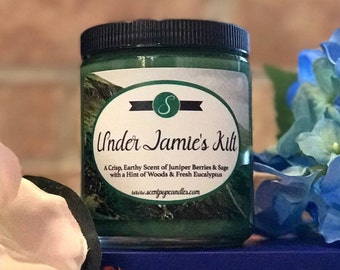 Under Jamie's Kilt™ , Outlander Inspired Soy Candle