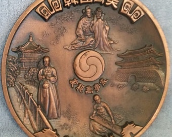 8" Korea Wall Hanger Plate